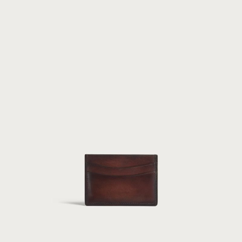 Bambou Card Holder- brown