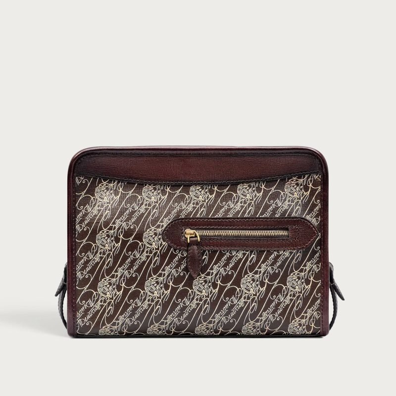 Marbeuf Canvas and Venezia Calf Leather